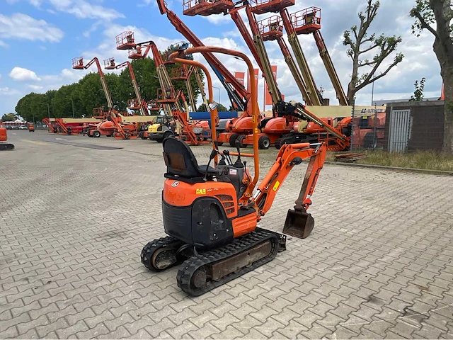 2015 kubota u10-3 vhg mini graafmachine - afbeelding 7 van  44