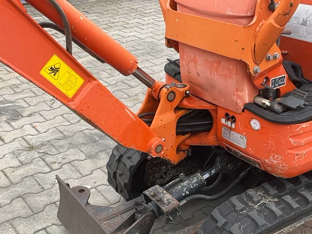 2015 kubota u10-3 vhg mini graafmachine - afbeelding 9 van  36