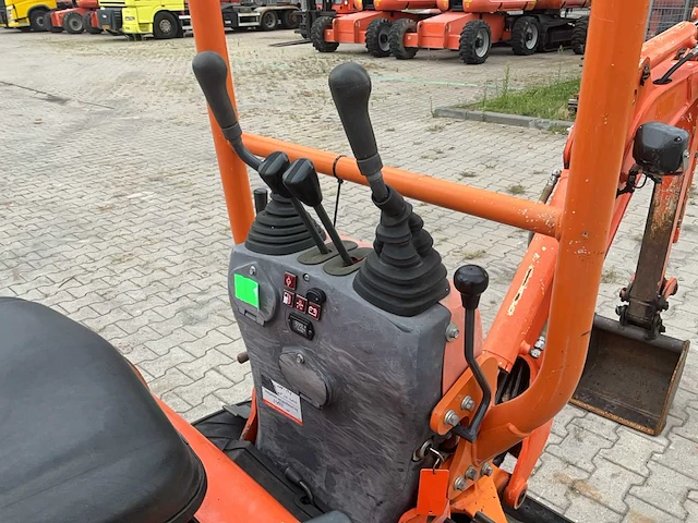 2015 kubota u10-3 vhg mini graafmachine - afbeelding 14 van  36