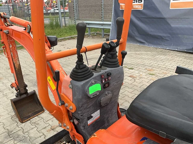 2015 kubota u10-3 vhg mini graafmachine - afbeelding 15 van  36