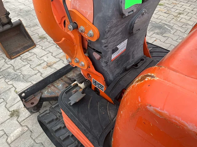 2015 kubota u10-3 vhg mini graafmachine - afbeelding 16 van  36