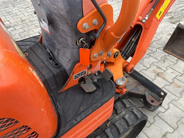 2015 kubota u10-3 vhg mini graafmachine - afbeelding 17 van  36
