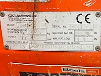 2015 kubota u10-3 vhg mini graafmachine - afbeelding 30 van  36