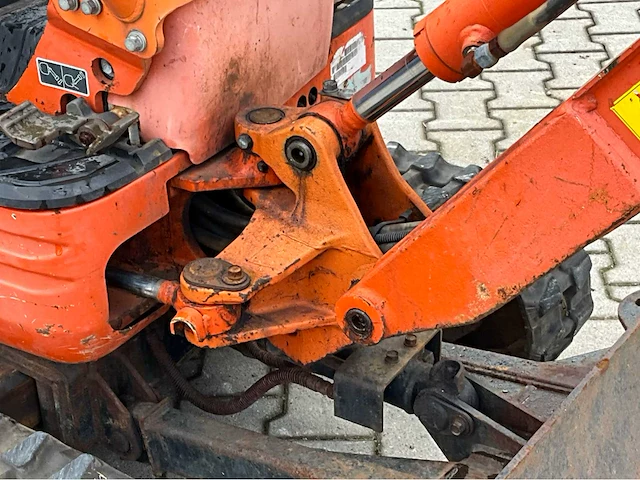 2015 kubota u10-3 vhg mini graafmachine - afbeelding 13 van  40