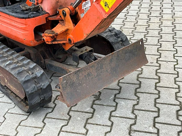 2015 kubota u10-3 vhg mini graafmachine - afbeelding 15 van  40