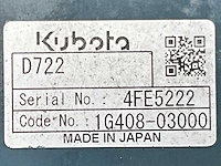 2015 kubota u10-3 vhg mini graafmachine - afbeelding 33 van  40