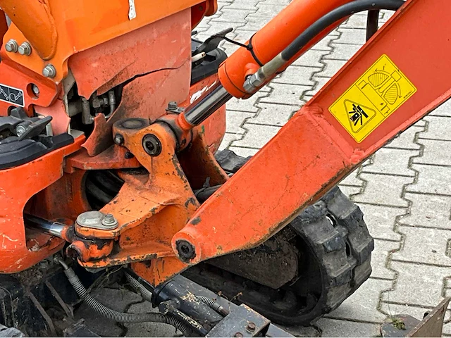 2015 kubota u10-3 vhg mini graafmachine - afbeelding 15 van  41