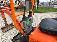2015 kubota u10-3 vhg mini graafmachine - afbeelding 21 van  41