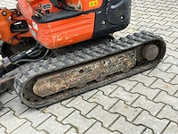 2015 kubota u10-3 vhg mini graafmachine - afbeelding 32 van  41