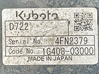 2015 kubota u10-3 vhg mini graafmachine - afbeelding 35 van  41