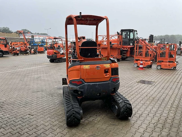 2015 kubota u27-4 hgl minigraafmachine - afbeelding 13 van  16