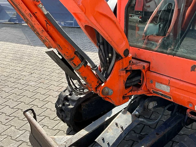 2015 kubota u27-4gl mini graafmachine - afbeelding 13 van  42