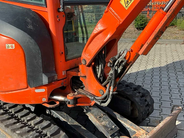 2015 kubota u27-4gl mini graafmachine - afbeelding 14 van  42