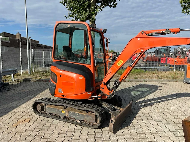 2015 kubota u27-4gl mini graafmachine - afbeelding 18 van  42