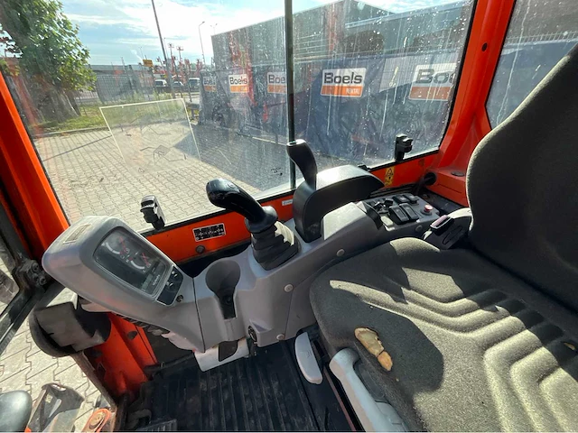2015 kubota u27-4gl mini graafmachine - afbeelding 22 van  42