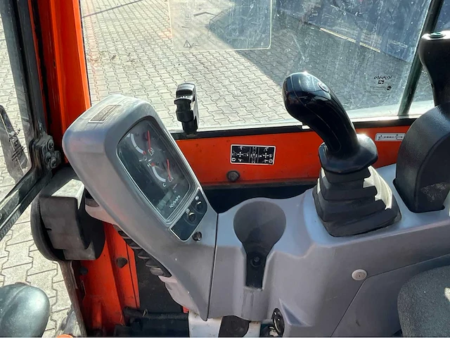 2015 kubota u27-4gl mini graafmachine - afbeelding 25 van  42