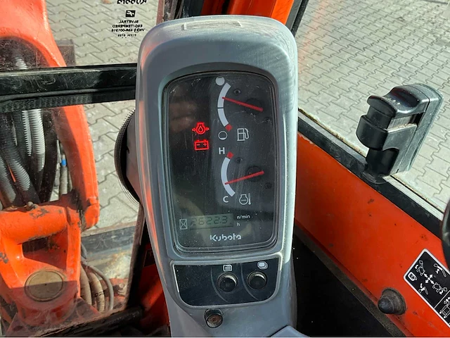 2015 kubota u27-4gl mini graafmachine - afbeelding 26 van  42