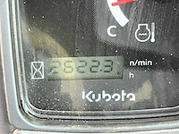 2015 kubota u27-4gl mini graafmachine - afbeelding 36 van  42