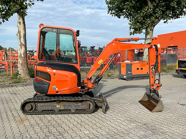 2015 kubota u27-4gl mini graafmachine - afbeelding 38 van  42