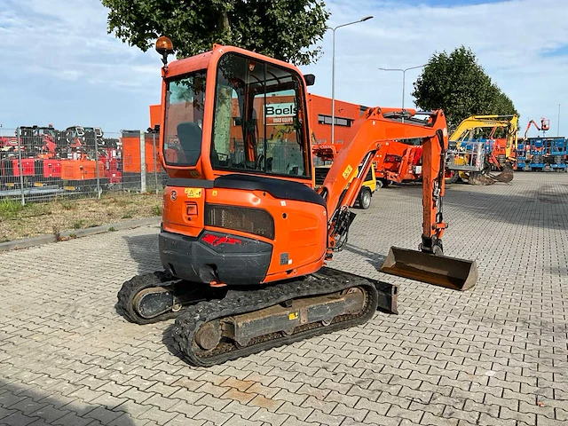 2015 kubota u27-4gl mini graafmachine - afbeelding 39 van  42