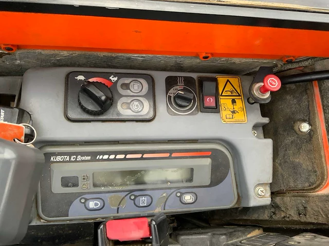 2015 kubota u35-3a3 mini graafmachine short tracks - afbeelding 10 van  31