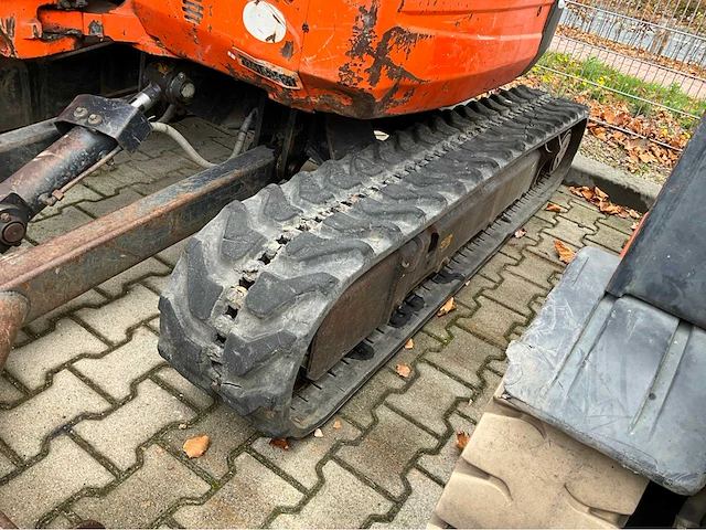 2015 kubota u35-3a3 mini graafmachine short tracks - afbeelding 20 van  31
