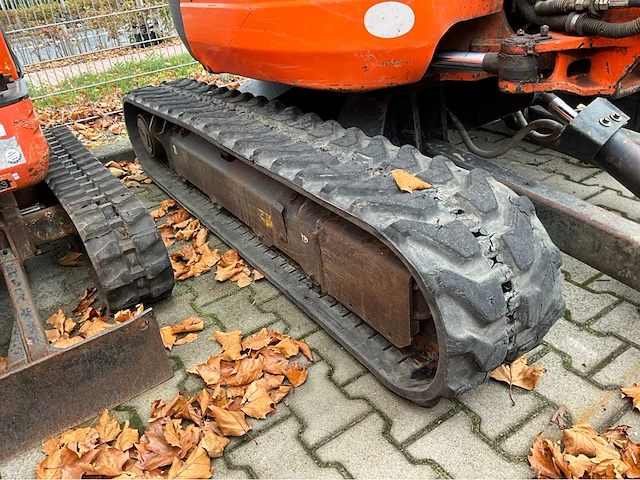 2015 kubota u35-3a3 mini graafmachine short tracks - afbeelding 21 van  31