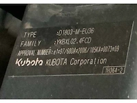 2015 kubota u35-3a3 mini graafmachine short tracks - afbeelding 24 van  31