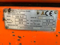 2015 kubota u35-3a3 mini graafmachine short tracks - afbeelding 25 van  31