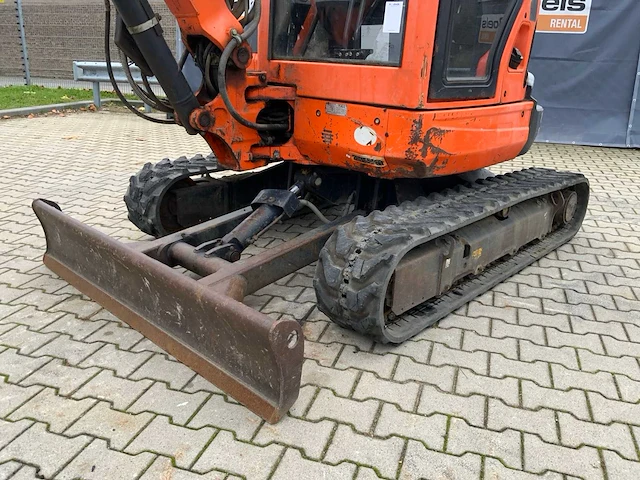 2015 kubota u35-3a3 mini graafmachine short tracks - afbeelding 30 van  31