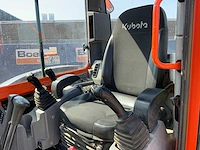 2015 kubota u55-4 kgls2 compacte graafmachine - afbeelding 13 van  27