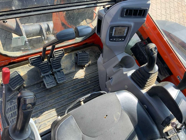 2015 kubota u55-4 kgls2 compacte graafmachine - afbeelding 14 van  27