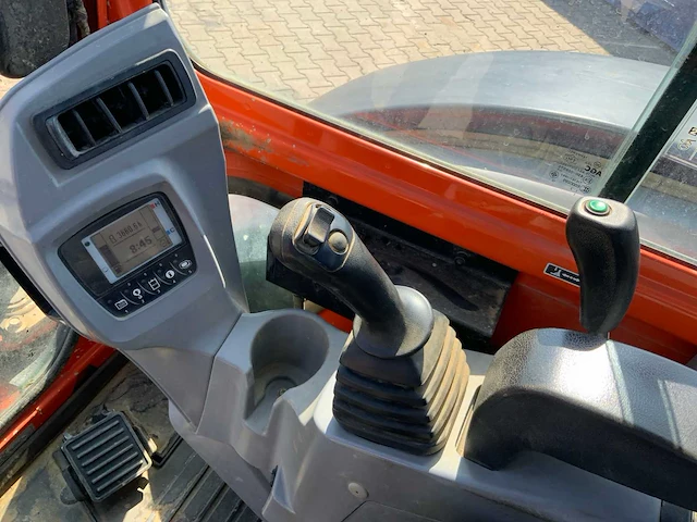 2015 kubota u55-4 kgls2 compacte graafmachine - afbeelding 15 van  27