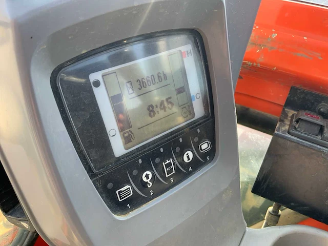 2015 kubota u55-4 kgls2 compacte graafmachine - afbeelding 16 van  27