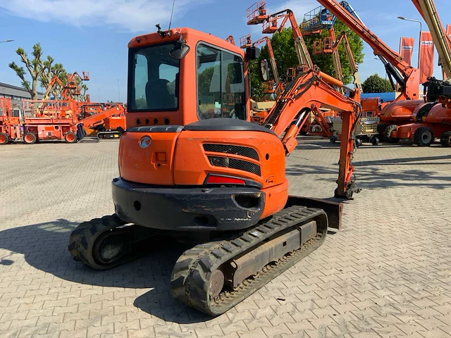 2015 kubota u55-4 kgls2 compacte graafmachine - afbeelding 5 van  27