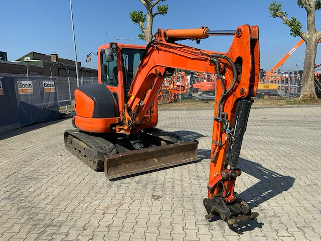 2015 kubota u55-4 kgls2 compacte graafmachine - afbeelding 7 van  27