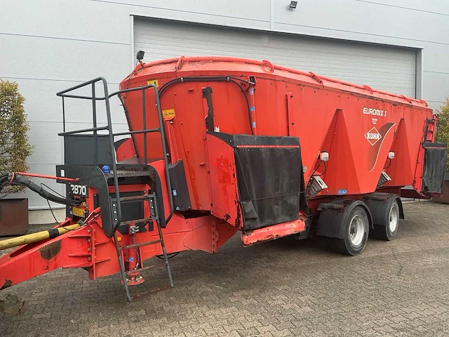 2015 kuhn euromix 2870 voermengwagen - afbeelding 1 van  25