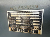 2015 liebherr a 918 compact banden graafmachine - afbeelding 8 van  16