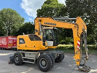 2015 liebherr a 918 compact banden graafmachine - afbeelding 13 van  16
