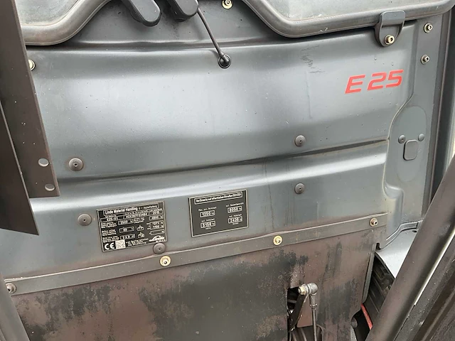 2015 linde e25-01 vorkheftruck - afbeelding 14 van  22