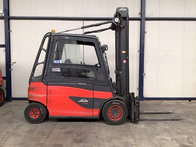 2015 linde e45hl-01/6000 vorkheftruck - afbeelding 9 van  15