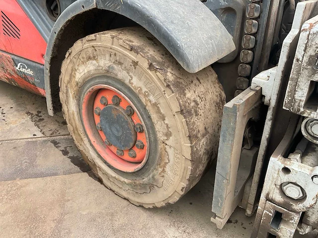 2015 linde h50d-02/600 evo vorkheftruck - afbeelding 6 van  27