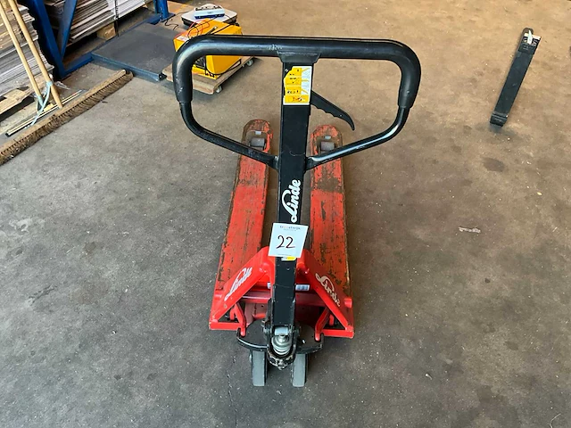 2015 linde hpt m 25 hand hydraulische palletwagen - afbeelding 4 van  6