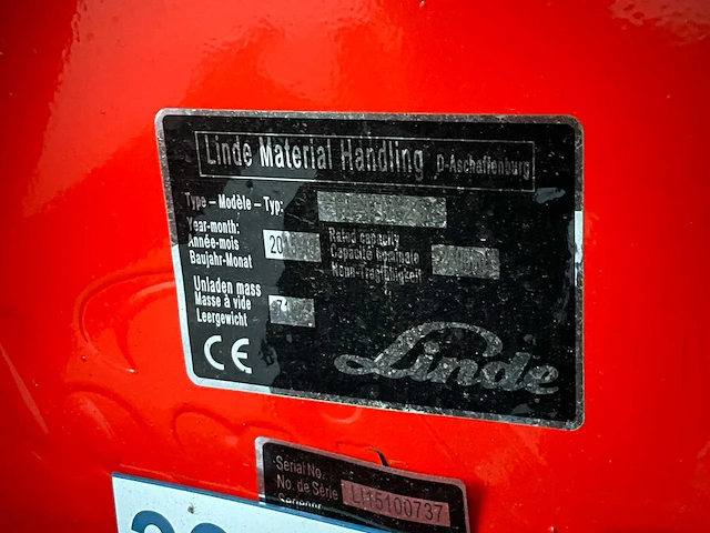 2015 linde hpt m 25 hand hydraulische palletwagen - afbeelding 6 van  6