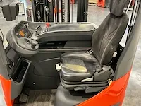 2015 linde r14-01 reach truck - afbeelding 4 van  15