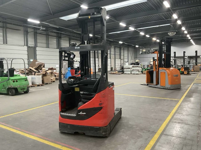 2015 linde r14-01 reach truck - afbeelding 3 van  13