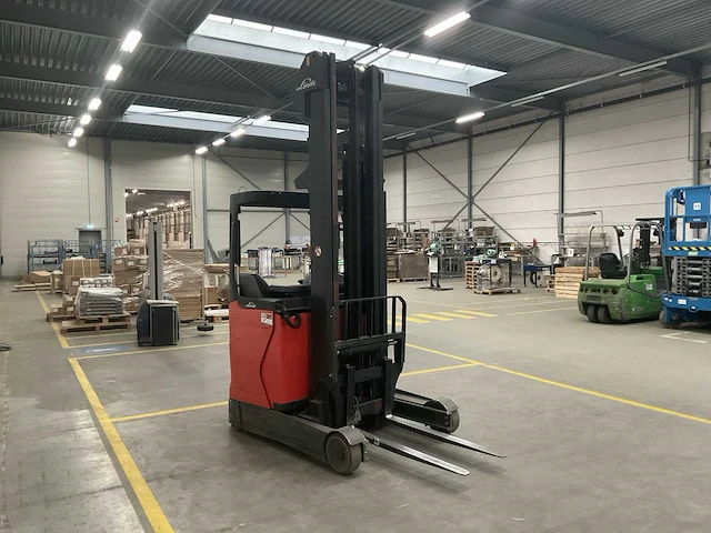 2015 linde r14-01 reach truck - afbeelding 4 van  13