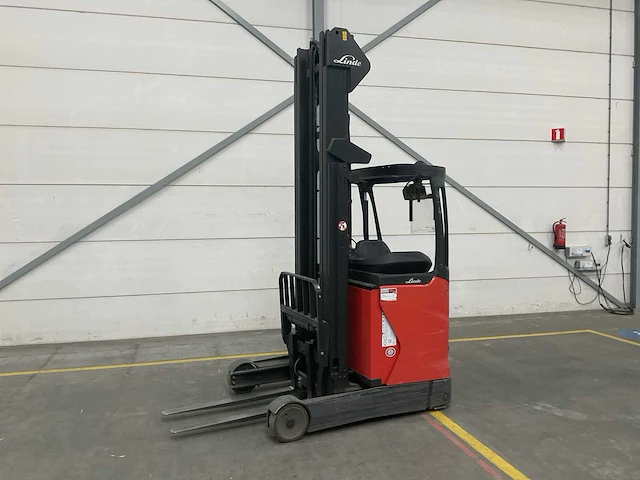 2015 linde r14-01 reach truck - afbeelding 1 van  13