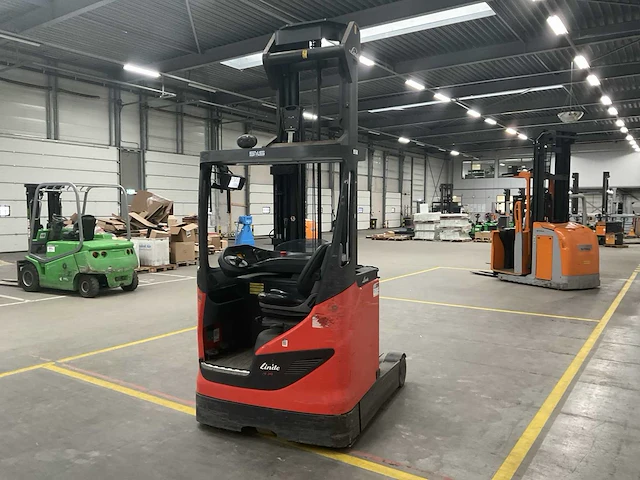 2015 linde r14-01 reach truck - afbeelding 3 van  13