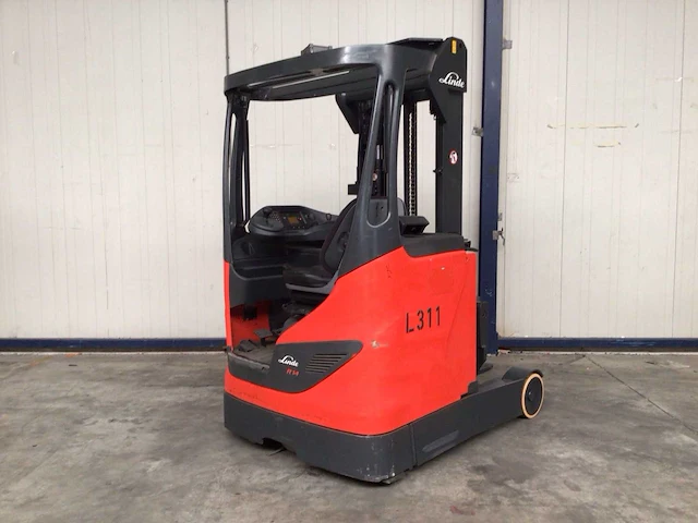 2015 linde r14-01 reach truck - afbeelding 10 van  17